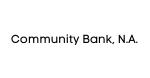 Logo for Community Bank-text