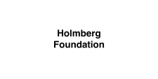 Holmberg Foundation sponsor logo