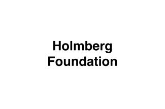 Holmberg Foundation sponsor logo